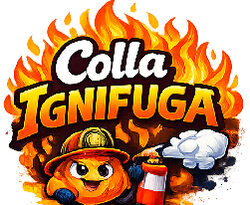 Colla DTF ignifuga certificata per transfer professionali