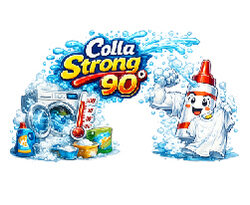 Colla DTF Strong 90° resistente ai lavaggi fino a 90 gradi
